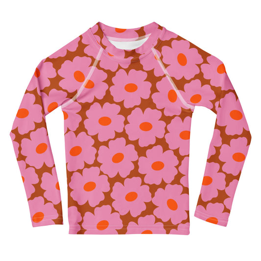 Esdushi Surf clothing - Kids - Girls Surf Rashguard - Sunkissed Soul - -