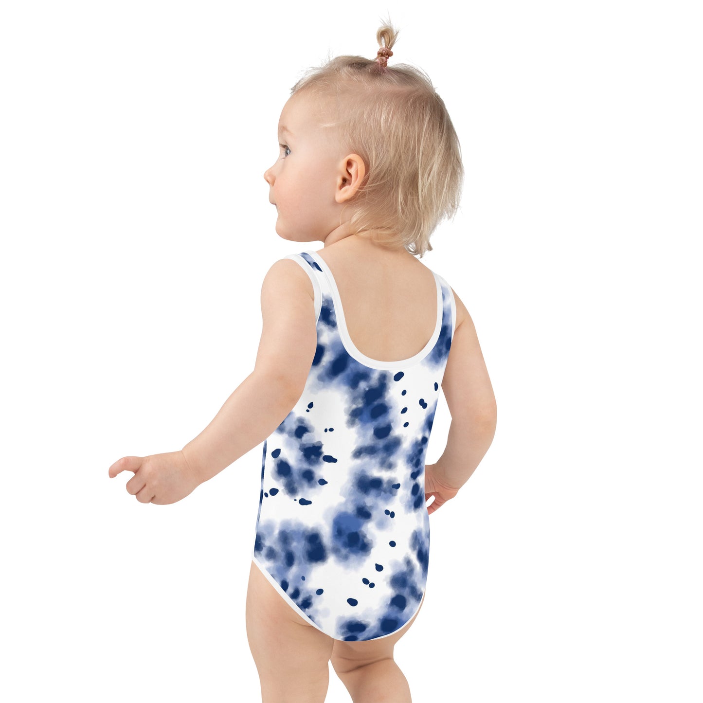 Esdushi Surf clothing - Kids Swimsuit - Ocean Swirl - -