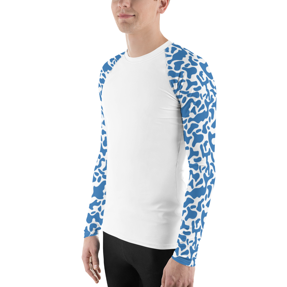 Esdushi Surf clothing - Men's Surf Rashguard - Aventura Azul - -
