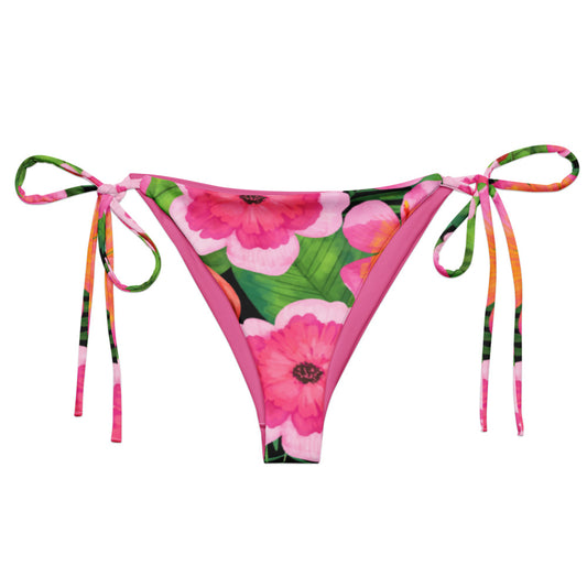 Esdushi Surf clothing - String Bikini Bottom - Bonita Botánica - -