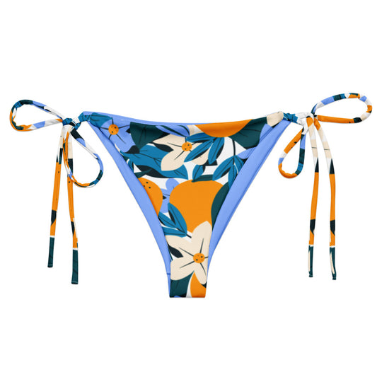 Esdushi Surf clothing - String Bikini Bottom - Playa Mango - -