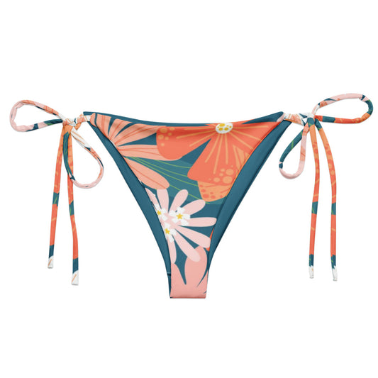 Esdushi Surf clothing - String Bikini Bottom - Seaside Samba - -