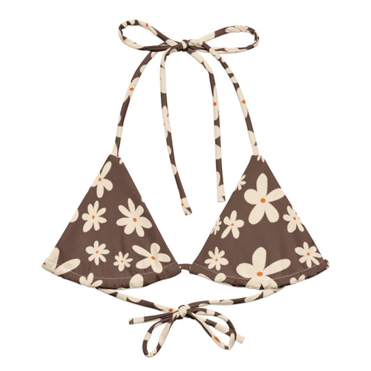 Esdushi Surf clothing - String Bikini Top - Salty Skin - -