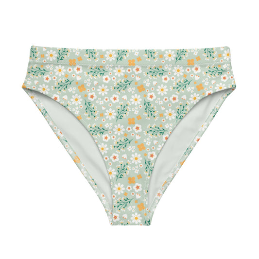 Esdushi Surf clothing - Surf Bikini Bottom - Flores Esmeralda - -