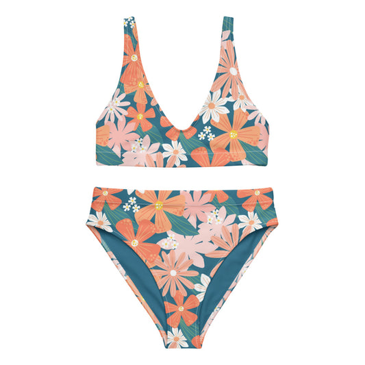 Esdushi Surf clothing - Surf Bikini Top - Seaside Samba - XS -