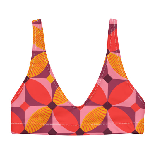 Esdushi Surf clothing - Surf Bikini Top - Tropical Tango - -