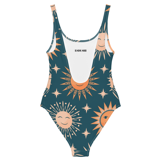 Esdushi Surf clothing - Surf Swimsuit - Sunbeam Sparkle - -