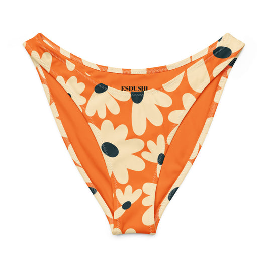 Esdushi Surf clothing - V-cut Bikini Bottom - Daisy Dream - -