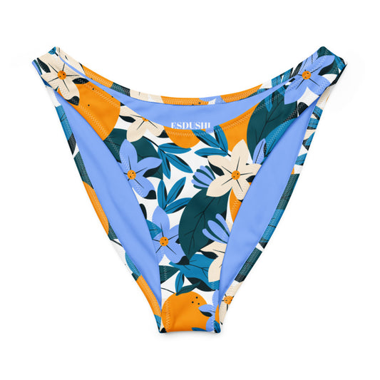 Esdushi Surf clothing - V-cut Bikini Bottom - Playa Mango - -