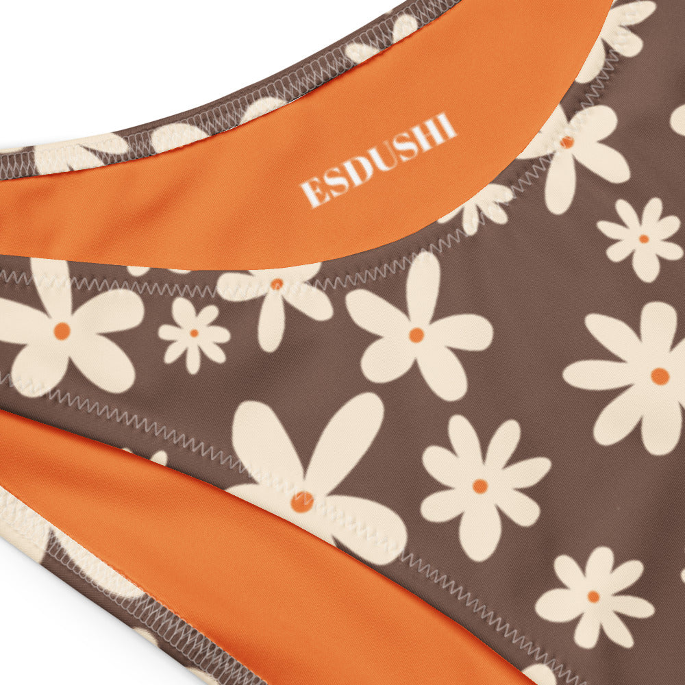 Esdushi Surf clothing - V-cut Bikini Bottom - Salty Skin - -