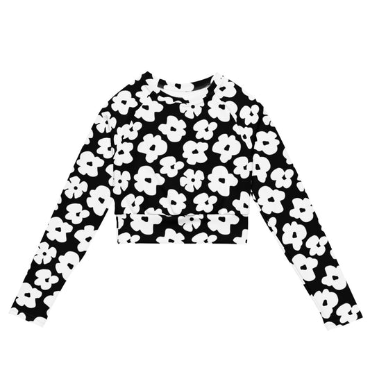 Esdushi Surf clothing - Women's Surf Rashguard - High Tide - XS - Crop top