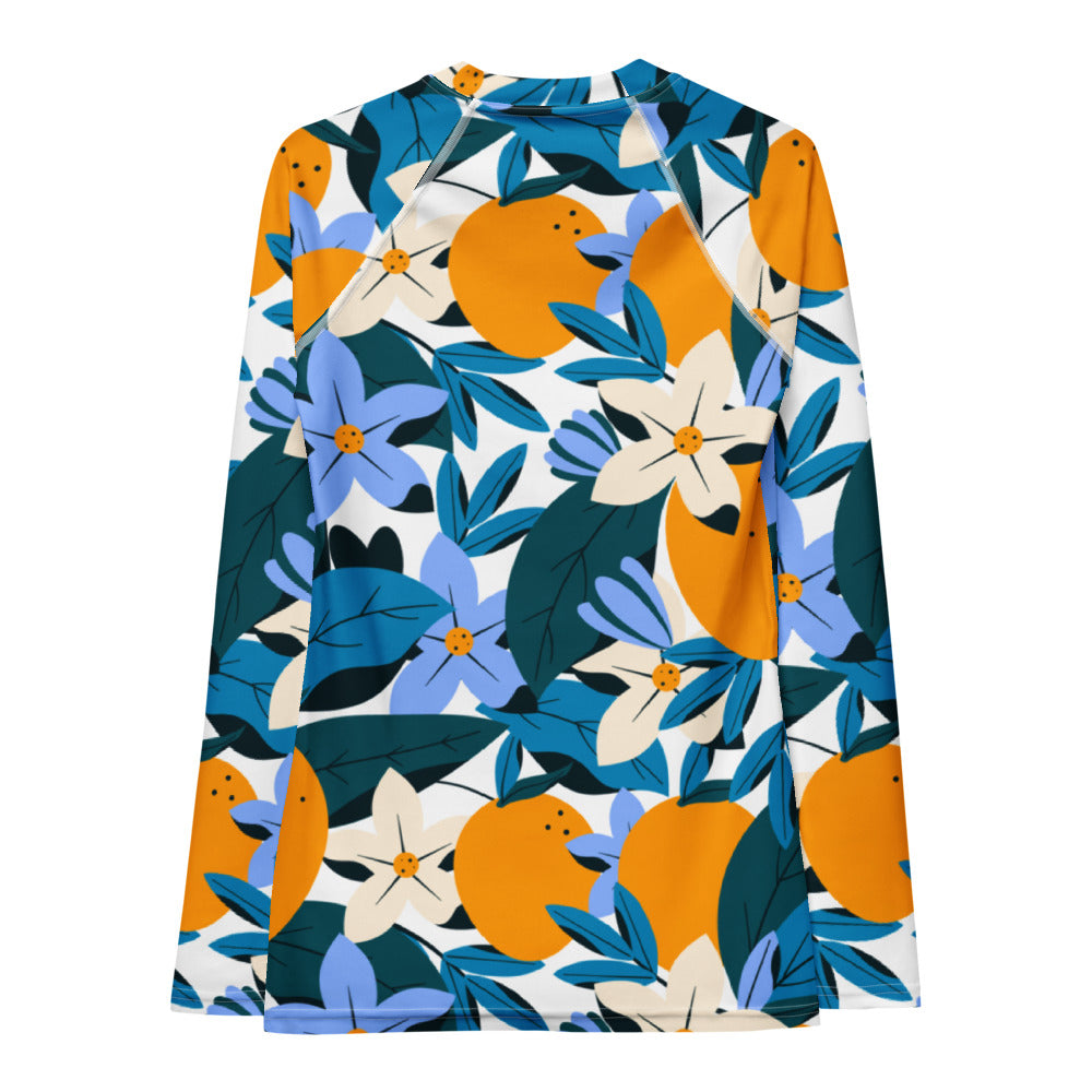 Esdushi Surf clothing - Women's Surf Rashguard - Playa Mango - -