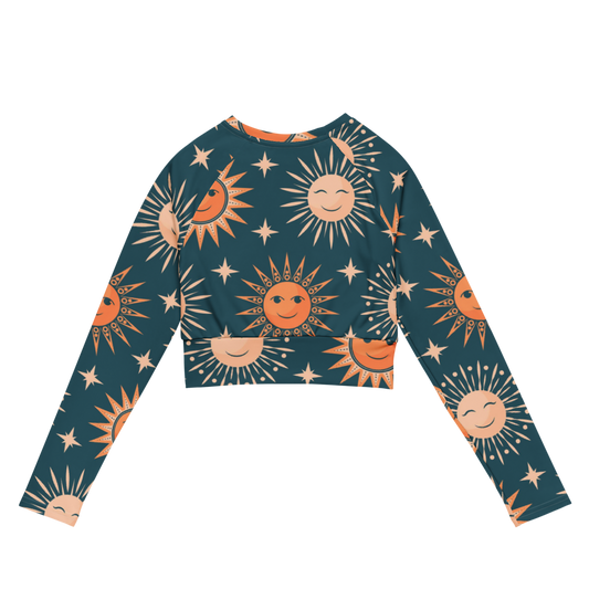 Esdushi Surf clothing - Women's Surf Rashguard - Sunbeam Sparkle - -