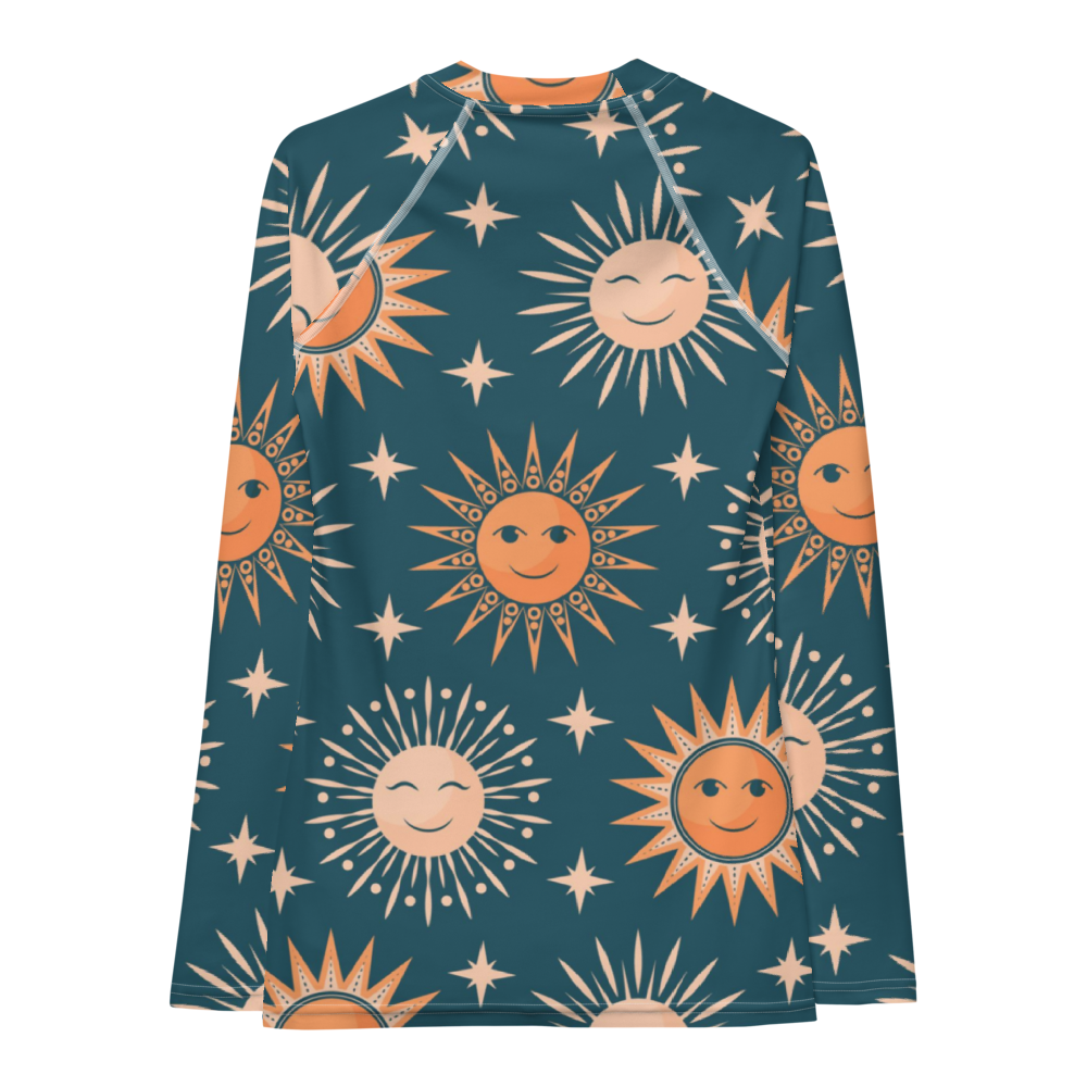 Esdushi Surf clothing - Women's Surf Rashguard - Sunbeam Sparkle - -