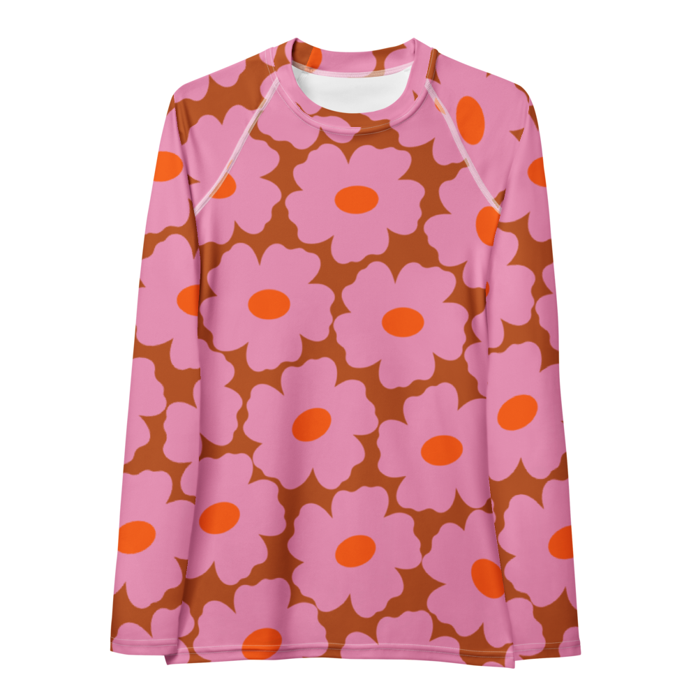 Esdushi Surf clothing - Women's Surf Rashguard - Sunkissed Soul - XS - Long