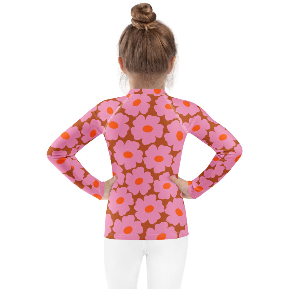 Kids - Girls Surf Rashguard - Sunkissed Soul