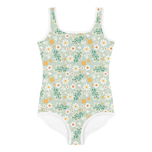 Kids Swimsuit - Flores Esmeralda - Esdushi