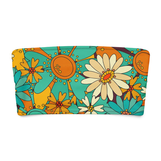 Bandeau Bikini Top - Paradise Madness