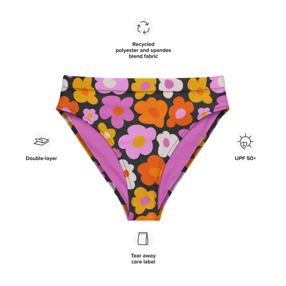 Surf Bikini Bottom - Botanical Bloom - Esdushi