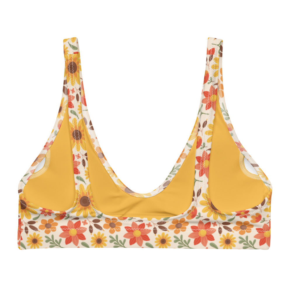 Surf Bikini Top - Sunflower Siesta