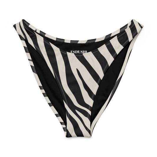V-cut Bikini Bottom - Striped Safari