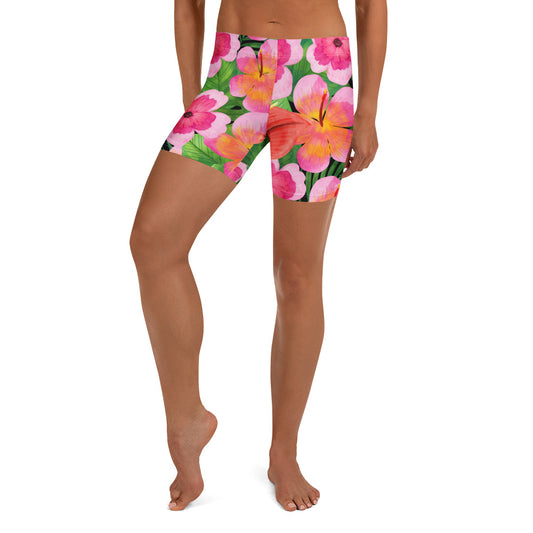 Women Surf Shorts - Bonita Botánica-Esdushi