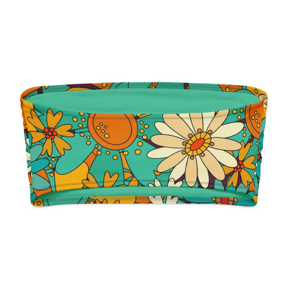 Bandeau Bikini Top - Paradise Madness - Esdushi