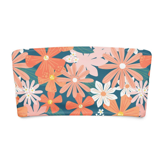 Bandeau Bikini Top - Seaside Samba - Esdushi