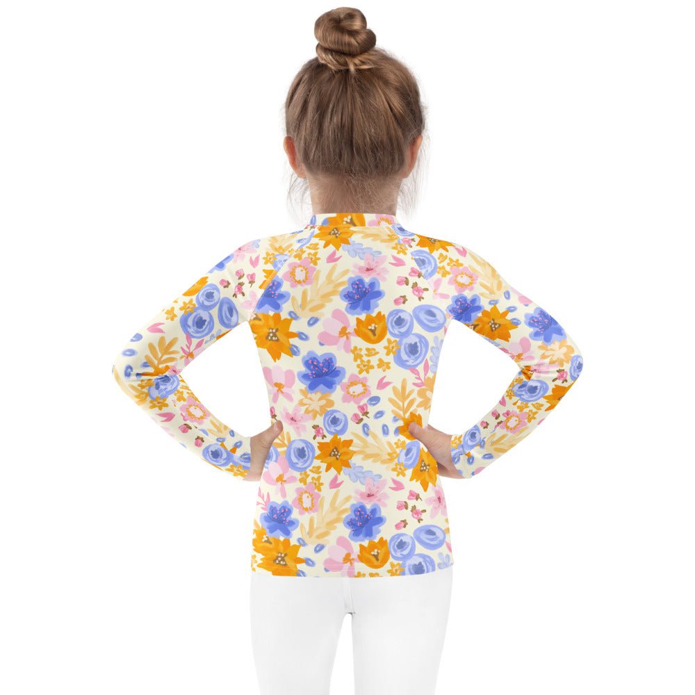 Kids - Girls Surf Rashguard - Sandcastle Suit - Esdushi