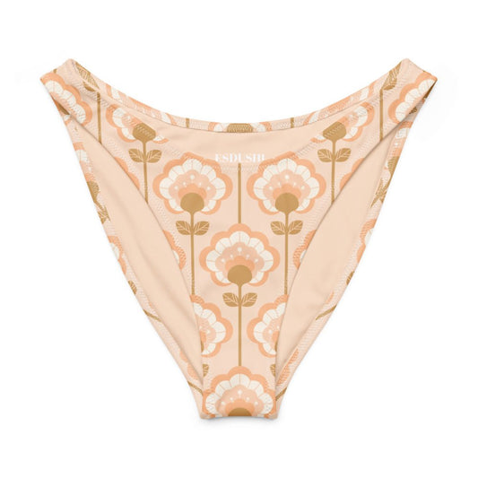 V-cut Bikini Bottom - Sandy Shells - Esdushi