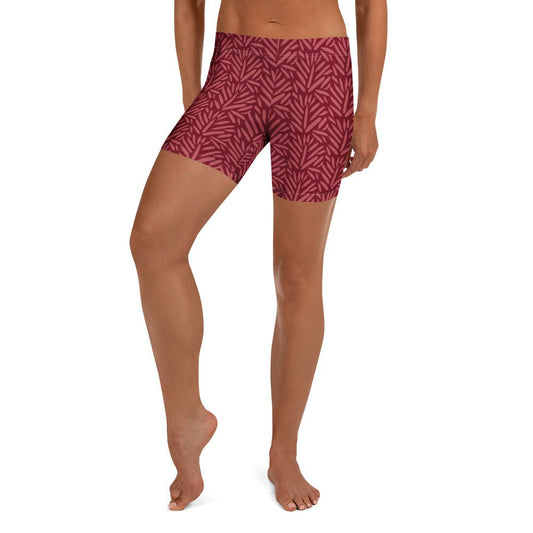 Women Surf Shorts - Palm Passion - Esdushi