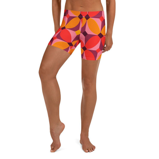 Women Surf Shorts - Tropical Tango - Esdushi