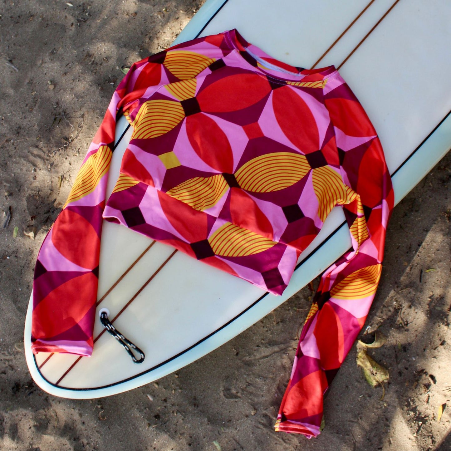 Camiseta de protección solar para mujer - Tropical Tango