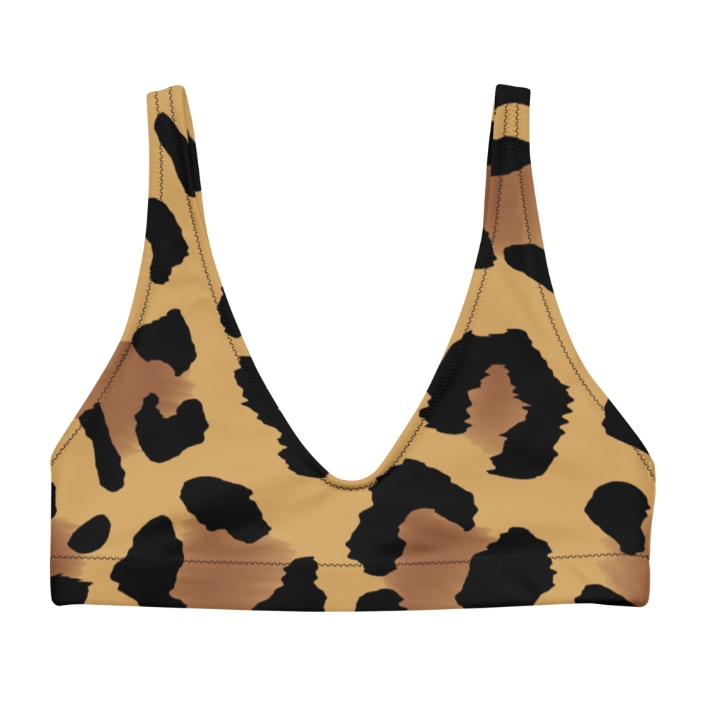 Bikini Top - Leopard Wave - Esdushi