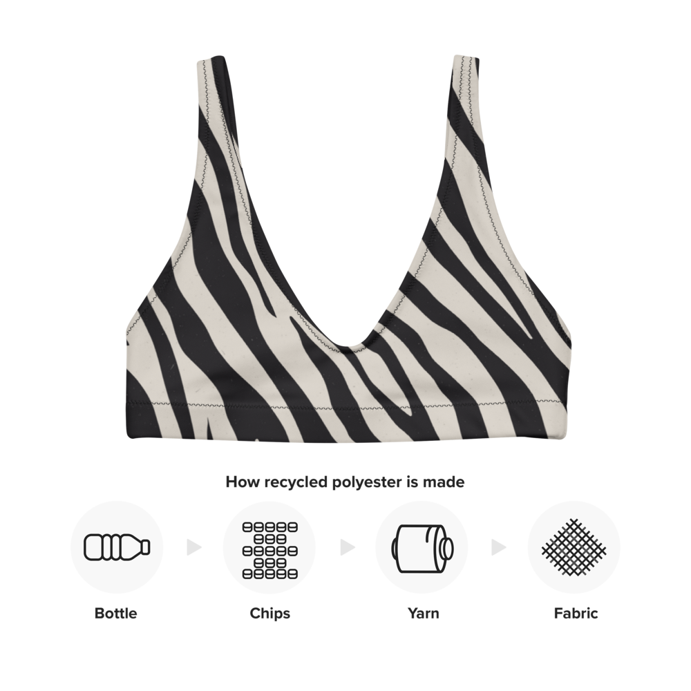 Bikini Top - Striped Safari - Esdushi