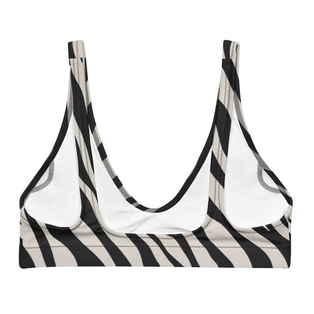 Bikini Top - Striped Safari - Esdushi