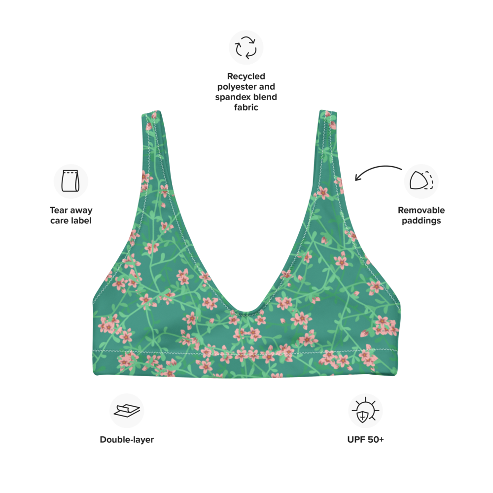 Bikini Top - Tropic Blossom - Esdushi