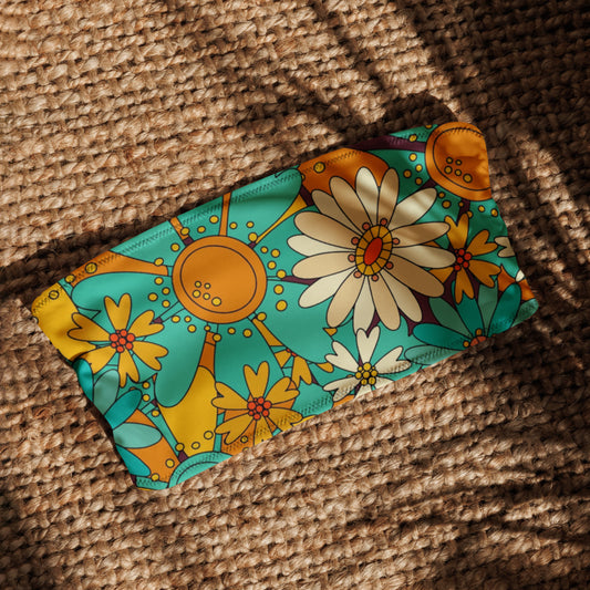 Esdushi Surf clothing - Bandeau Bikini Top - Paradise Madness - - 