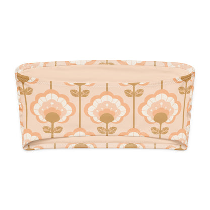 Esdushi Surf clothing - Bandeau Bikini Top - Sandy Shells - - 