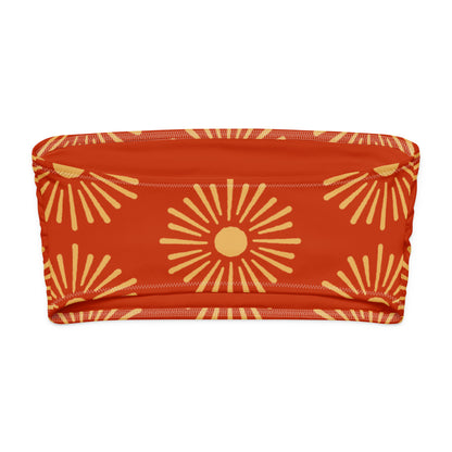 Esdushi Surf clothing - Bandeau Bikini Top - Sunset Session - - 