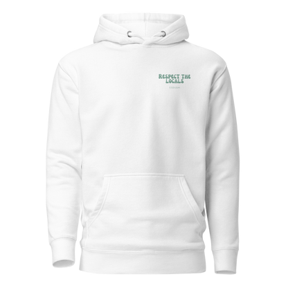 Esdushi Surf clothing - Hoodie - Respect The Locals - - 