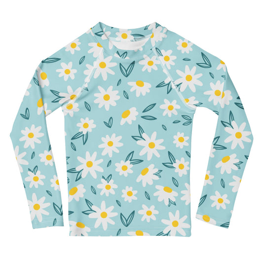 Esdushi Surf clothing - Kids - Girls Surf Rashguard - Paddle Out - 2T / 92 / 1-2 years - 