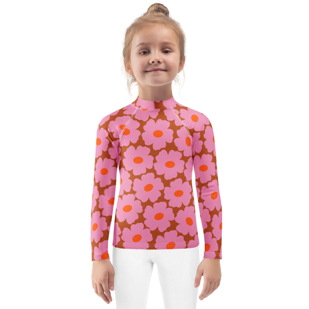 Esdushi Surf clothing - Kids - Girls Surf Rashguard - Sunkissed Soul - - 