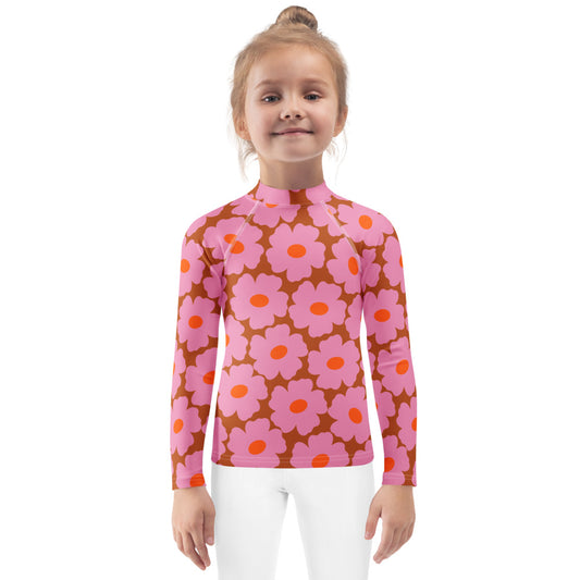 Esdushi Surf clothing - Kids - Girls Surf Rashguard - Sunkissed Soul - - 
