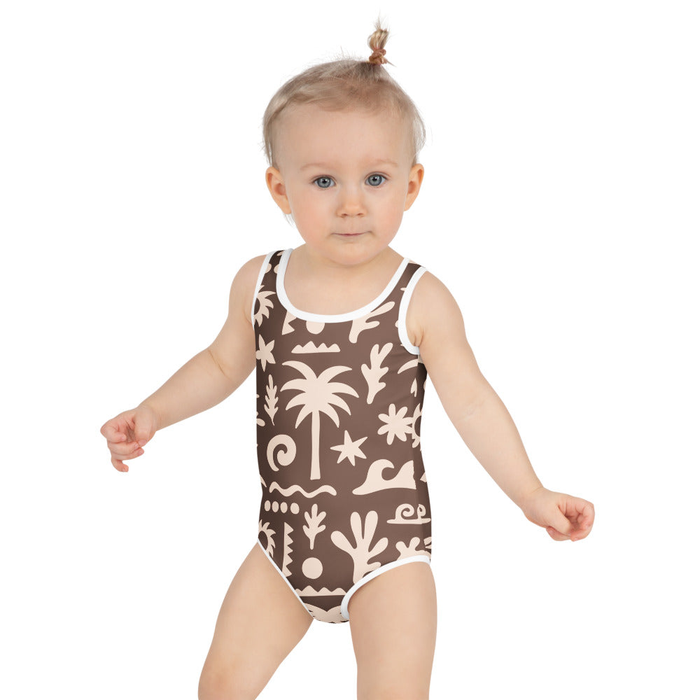 Esdushi Surf clothing - Kids Swimsuit - Cocoa Coast - - 