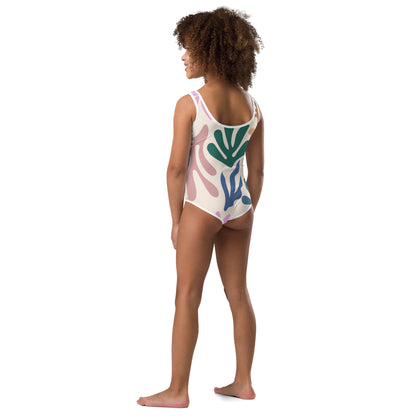 Esdushi Surf clothing - Kids Swimsuit - Coral Cutie - - 