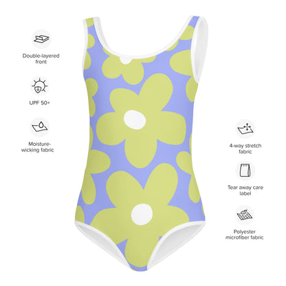 Esdushi Surf clothing - Kids Swimsuit - Daisy Dive - - 