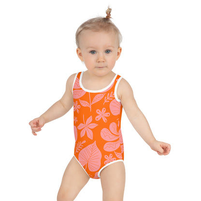 Esdushi Surf clothing - Kids Swimsuit - Floral Fantasy - - 