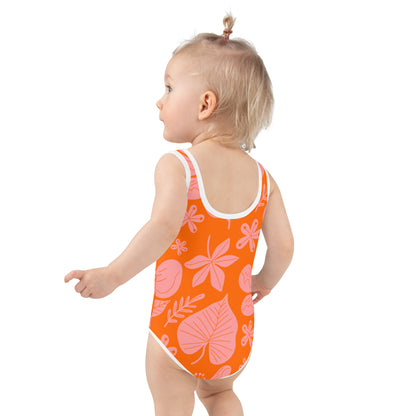Esdushi Surf clothing - Kids Swimsuit - Floral Fantasy - - 