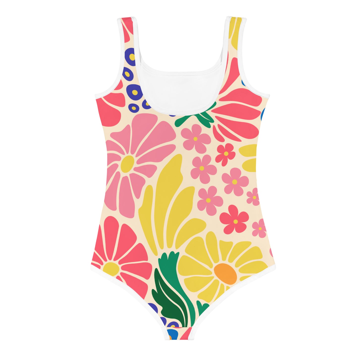 Esdushi Surf clothing - Kids Swimsuit - Flower Fun - - 